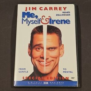 Jim Carrey Me Myself & Irene DVD Special‎ Edition R Rated Comedy Movie 2000